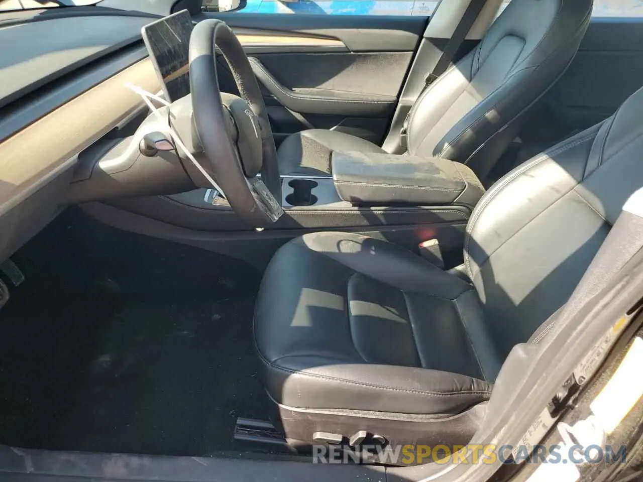 7 fotografías del automóvil dañado 5YJ3E1EA4NF371998 TESLA MODEL 3 2022