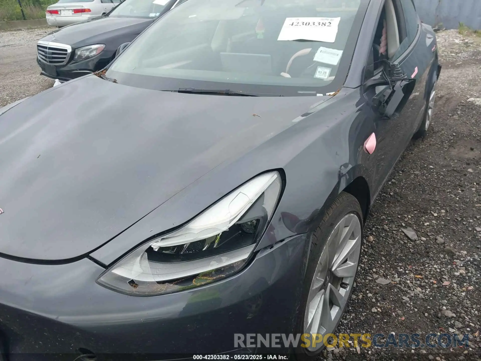 19 fotografías del automóvil dañado 5YJ3E1EA5NF185905 TESLA MODEL 3 2022