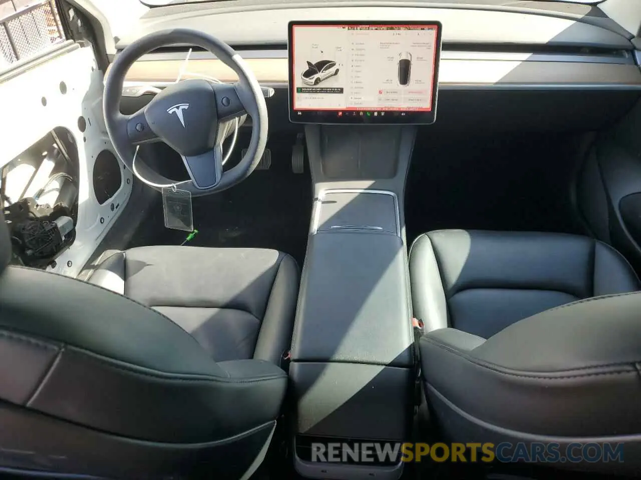 8 fotografías del automóvil dañado 5YJ3E1EA5NF252440 TESLA MODEL 3 2022