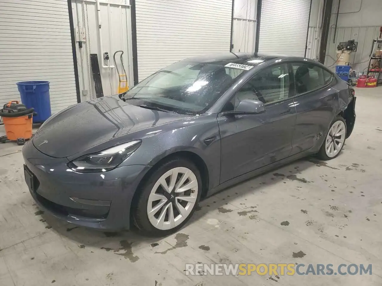 1 fotografías del automóvil dañado 5YJ3E1EA5NF288290 TESLA MODEL 3 2022