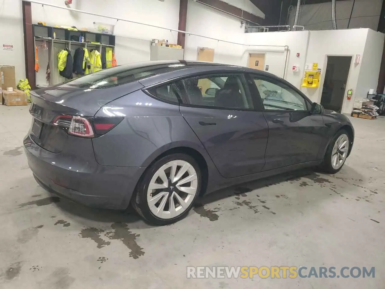 3 fotografías del automóvil dañado 5YJ3E1EA5NF288290 TESLA MODEL 3 2022