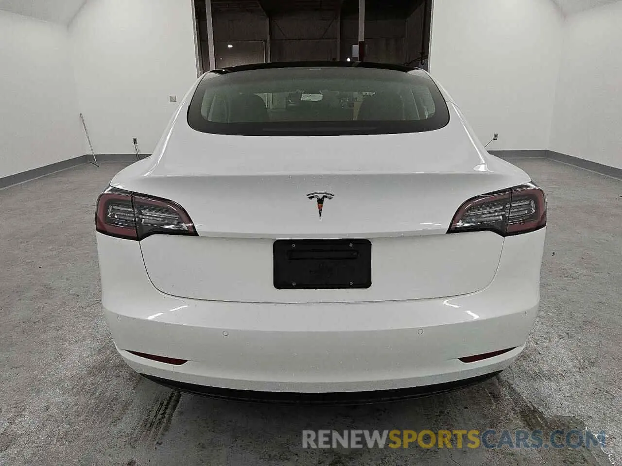 6 fotografías del automóvil dañado 5YJ3E1EA5NF289715 TESLA MODEL 3 2022