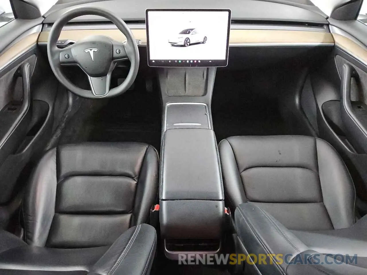 8 fotografías del automóvil dañado 5YJ3E1EA5NF289715 TESLA MODEL 3 2022
