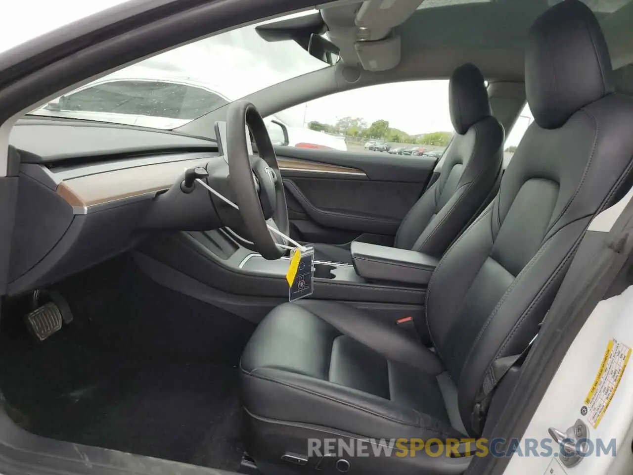 7 fotografías del automóvil dañado 5YJ3E1EA5NF321935 TESLA MODEL 3 2022
