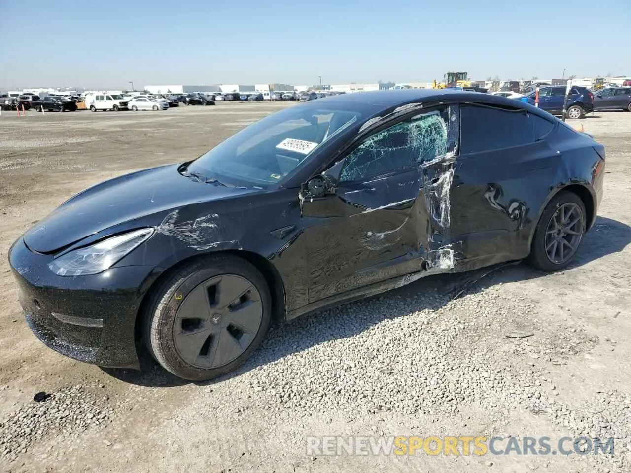 1 fotografías del automóvil dañado 5YJ3E1EA5NF329811 TESLA MODEL 3 2022