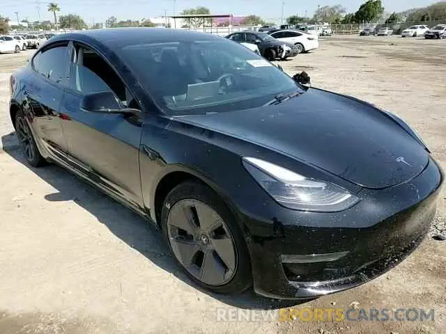 12 fotografías del automóvil dañado 5YJ3E1EA5NF329811 TESLA MODEL 3 2022