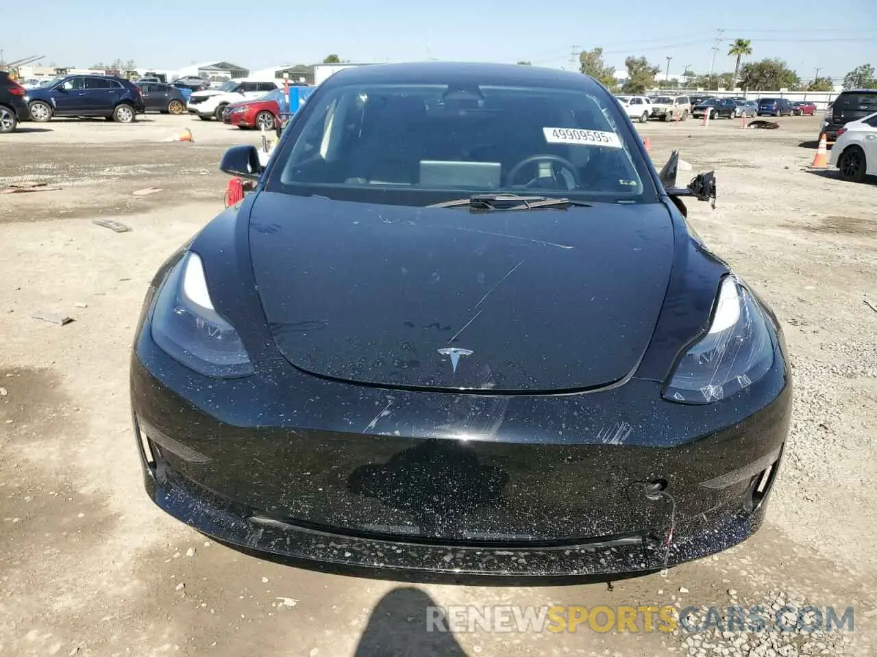 5 fotografías del automóvil dañado 5YJ3E1EA5NF329811 TESLA MODEL 3 2022