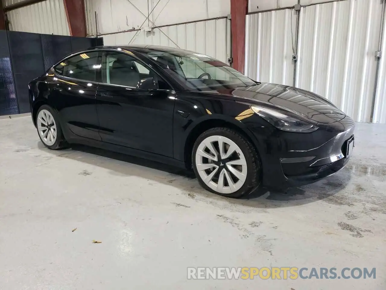 4 fotografías del automóvil dañado 5YJ3E1EA5NF372030 TESLA MODEL 3 2022