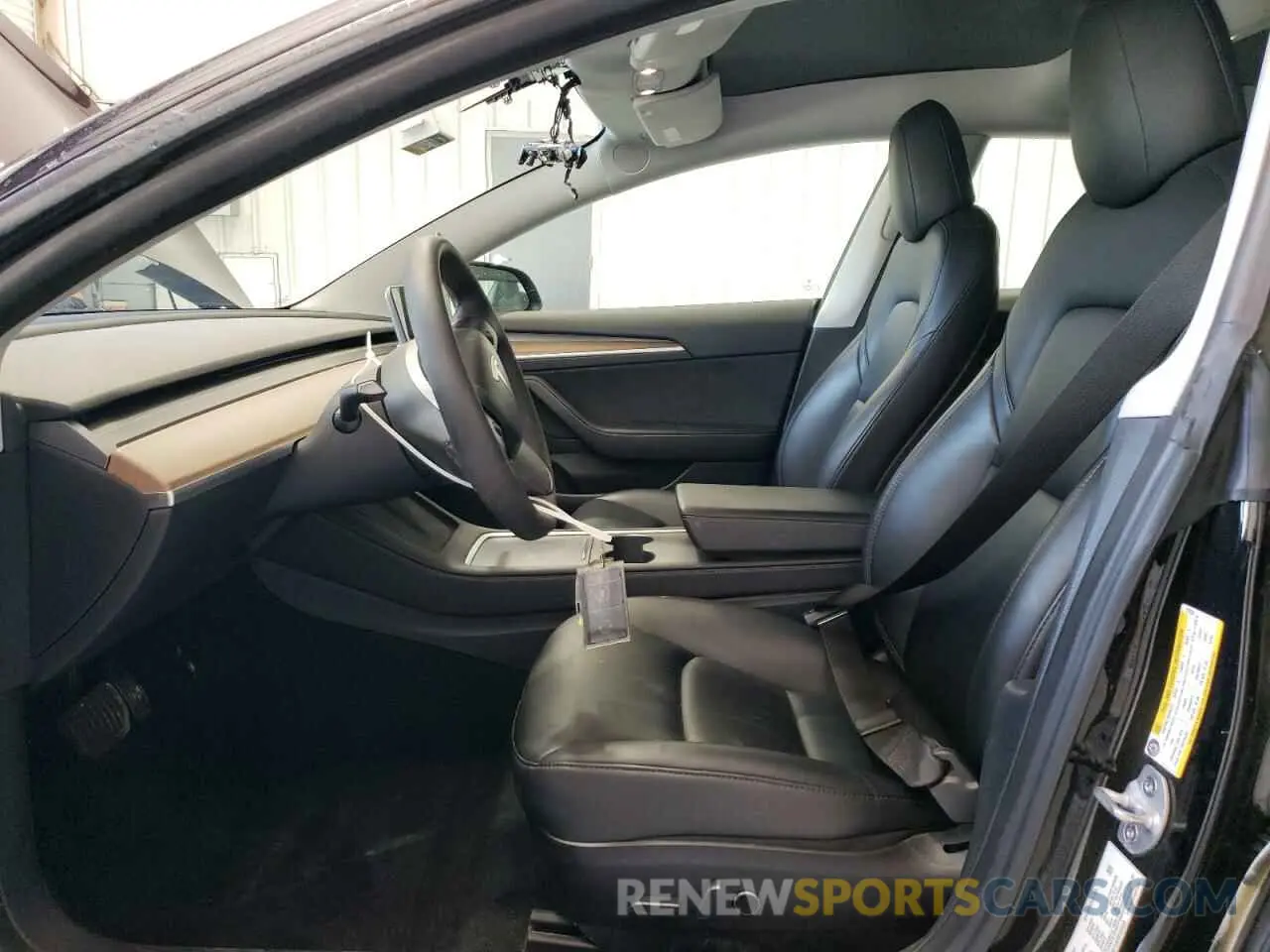 7 fotografías del automóvil dañado 5YJ3E1EA5NF372030 TESLA MODEL 3 2022