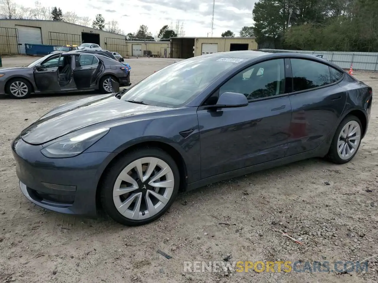 1 fotografías del automóvil dañado 5YJ3E1EA6NF119153 TESLA MODEL 3 2022