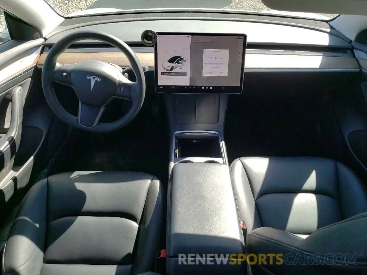 8 fotografías del automóvil dañado 5YJ3E1EA6NF126460 TESLA MODEL 3 2022