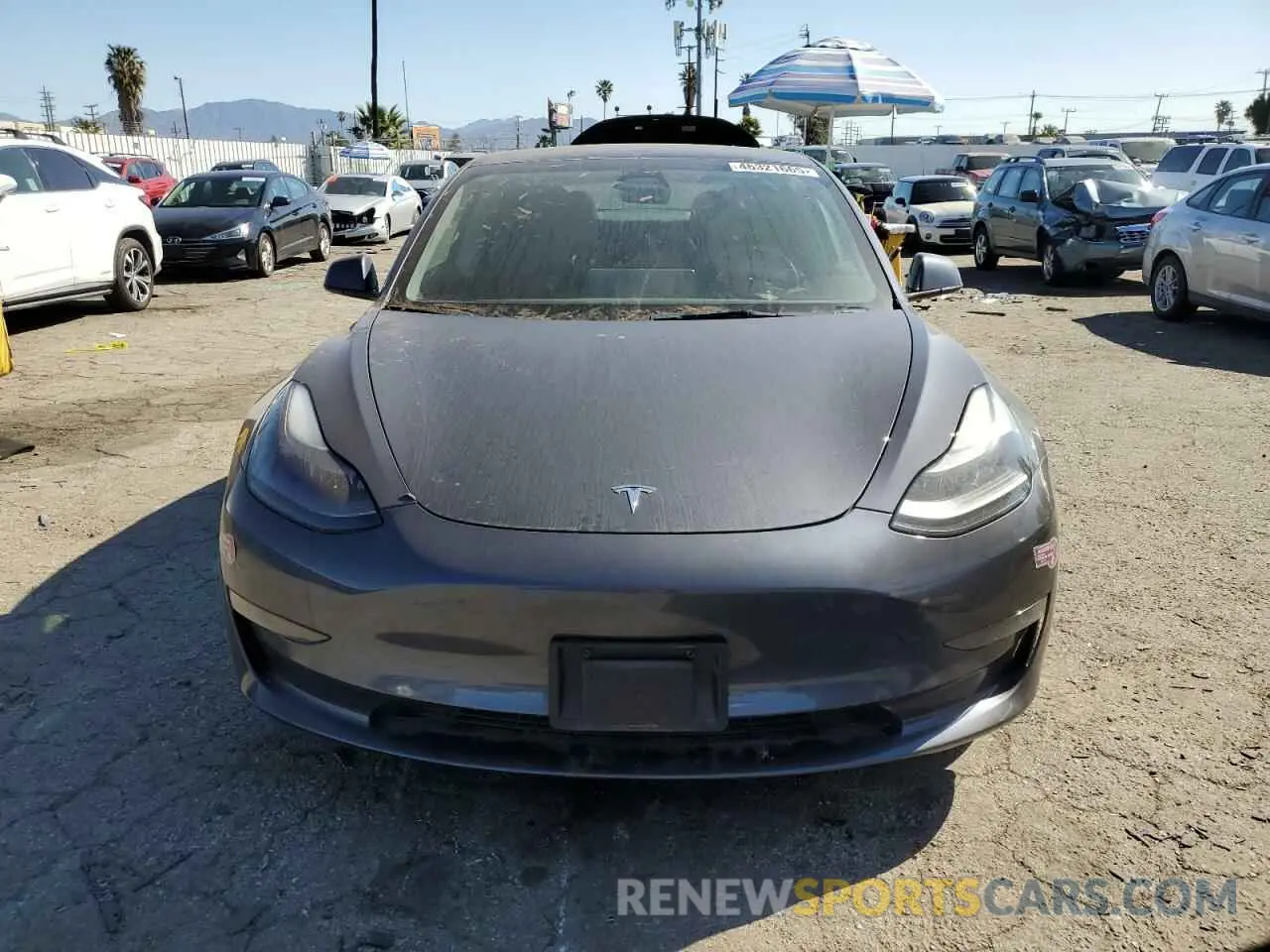 5 fotografías del automóvil dañado 5YJ3E1EA6NF143209 TESLA MODEL 3 2022