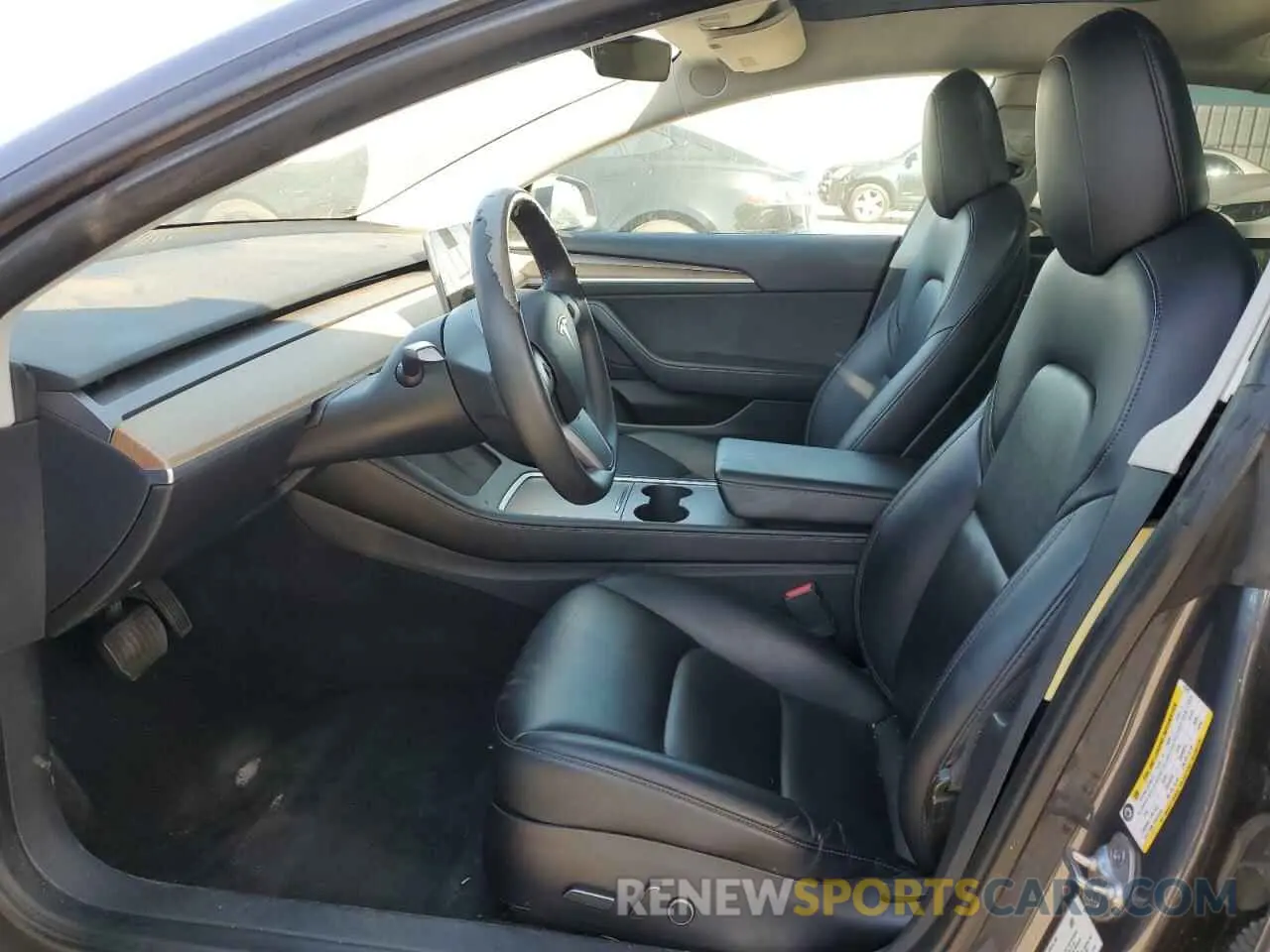 7 fotografías del automóvil dañado 5YJ3E1EA6NF143209 TESLA MODEL 3 2022