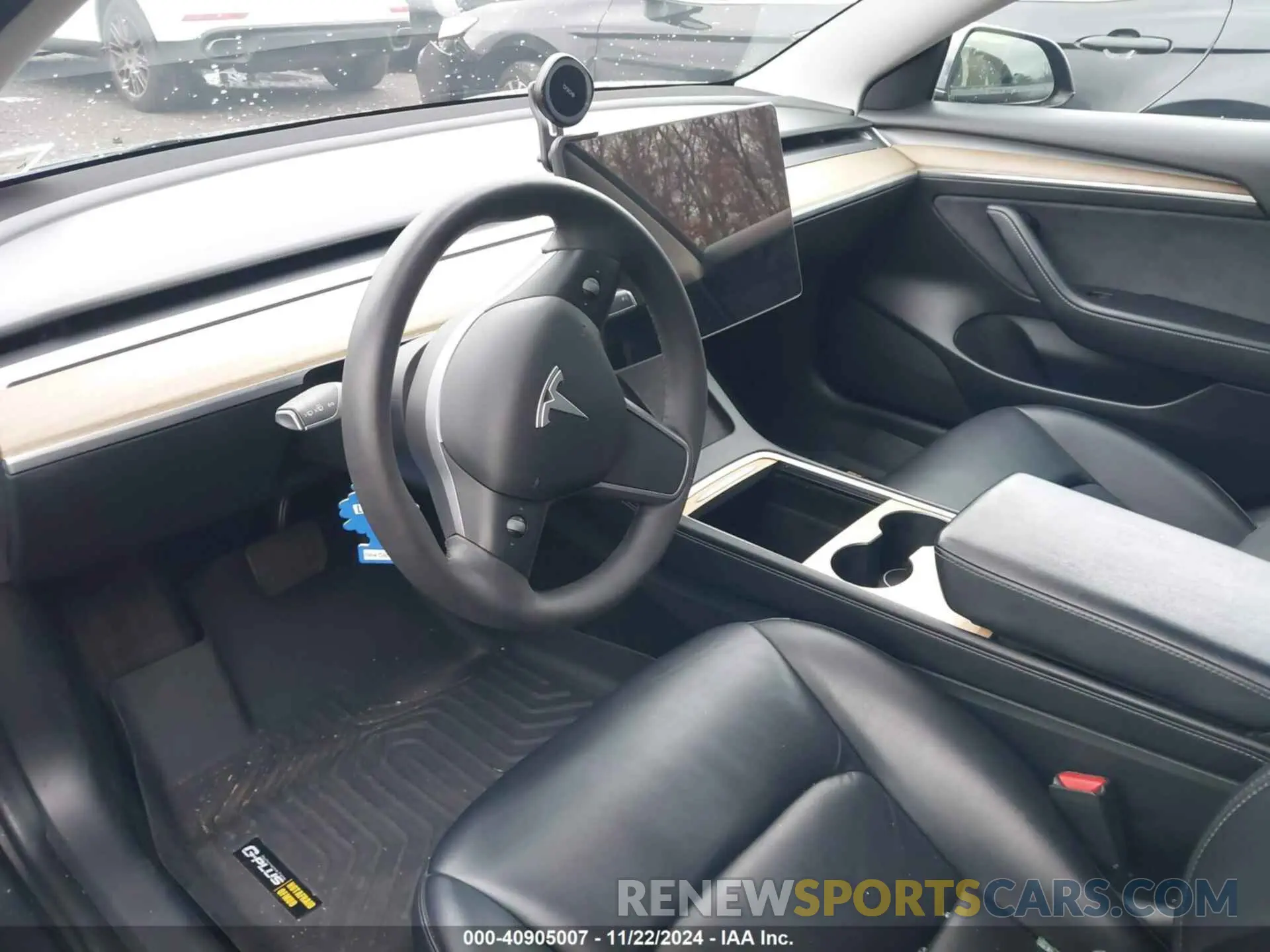 5 fotografías del automóvil dañado 5YJ3E1EA6NF143839 TESLA MODEL 3 2022