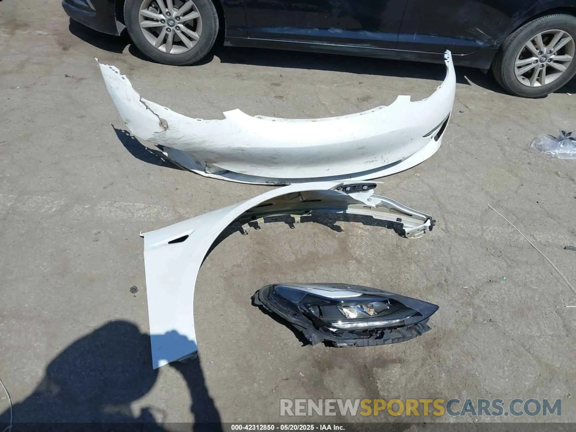 12 fotografías del automóvil dañado 5YJ3E1EA6NF144568 TESLA MODEL 3 2022