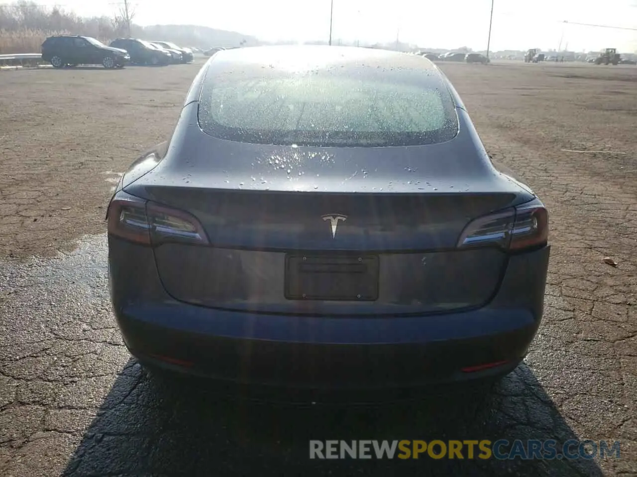 6 fotografías del automóvil dañado 5YJ3E1EA6NF188098 TESLA MODEL 3 2022