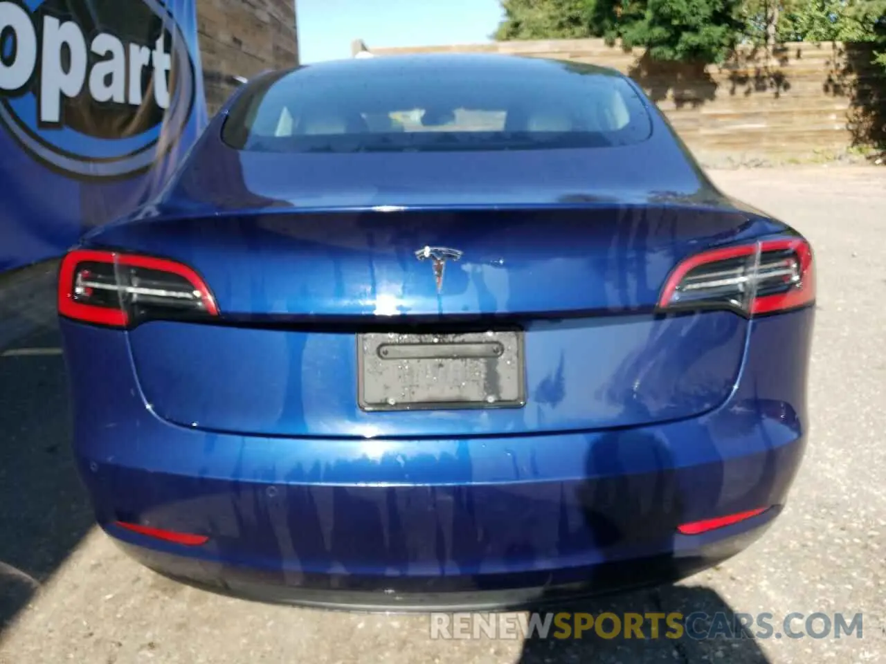 6 fotografías del automóvil dañado 5YJ3E1EA6NF188439 TESLA MODEL 3 2022