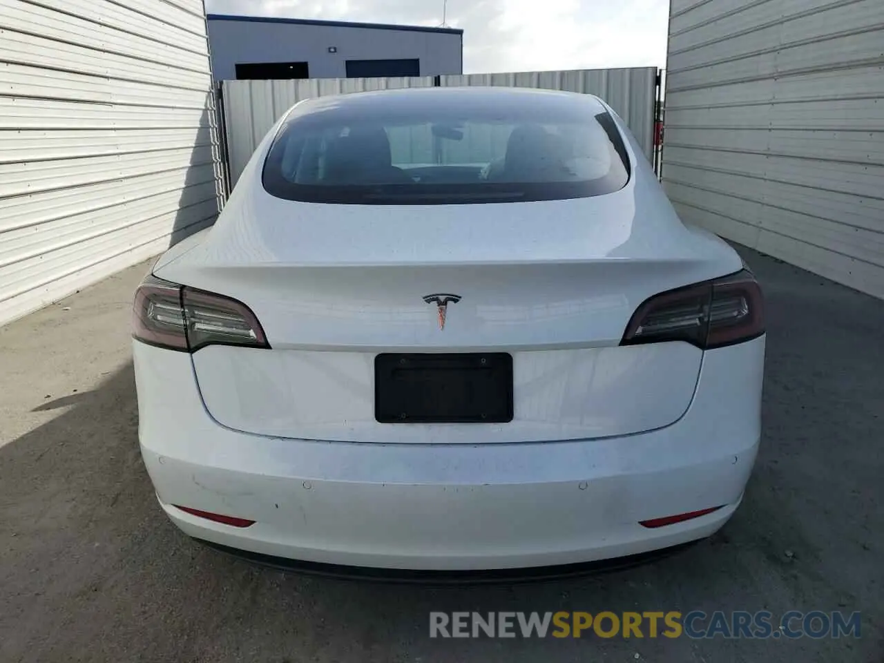 6 fotografías del automóvil dañado 5YJ3E1EA6NF189302 TESLA MODEL 3 2022
