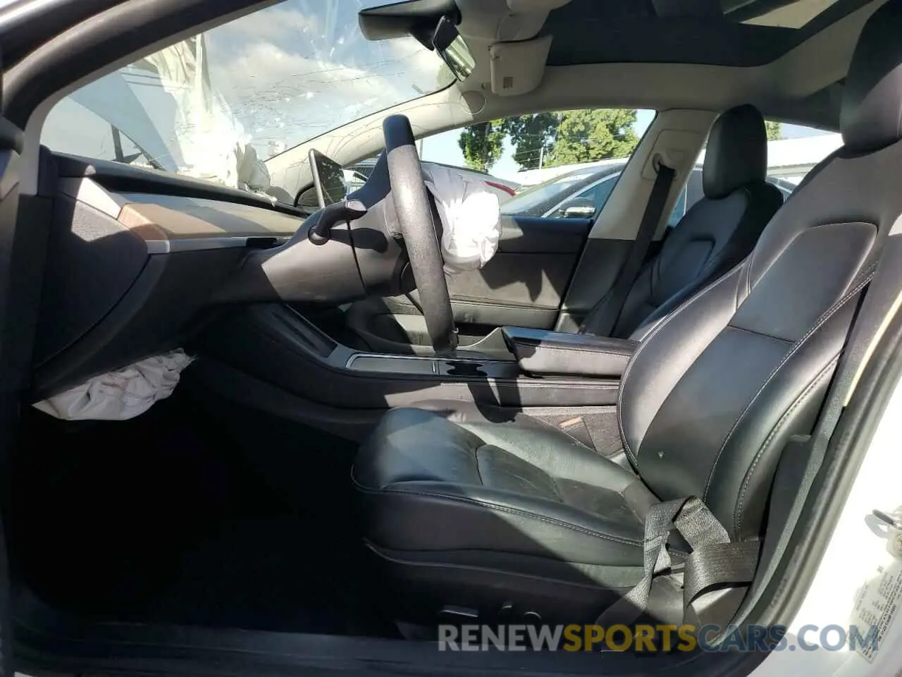7 fotografías del automóvil dañado 5YJ3E1EA6NF189302 TESLA MODEL 3 2022