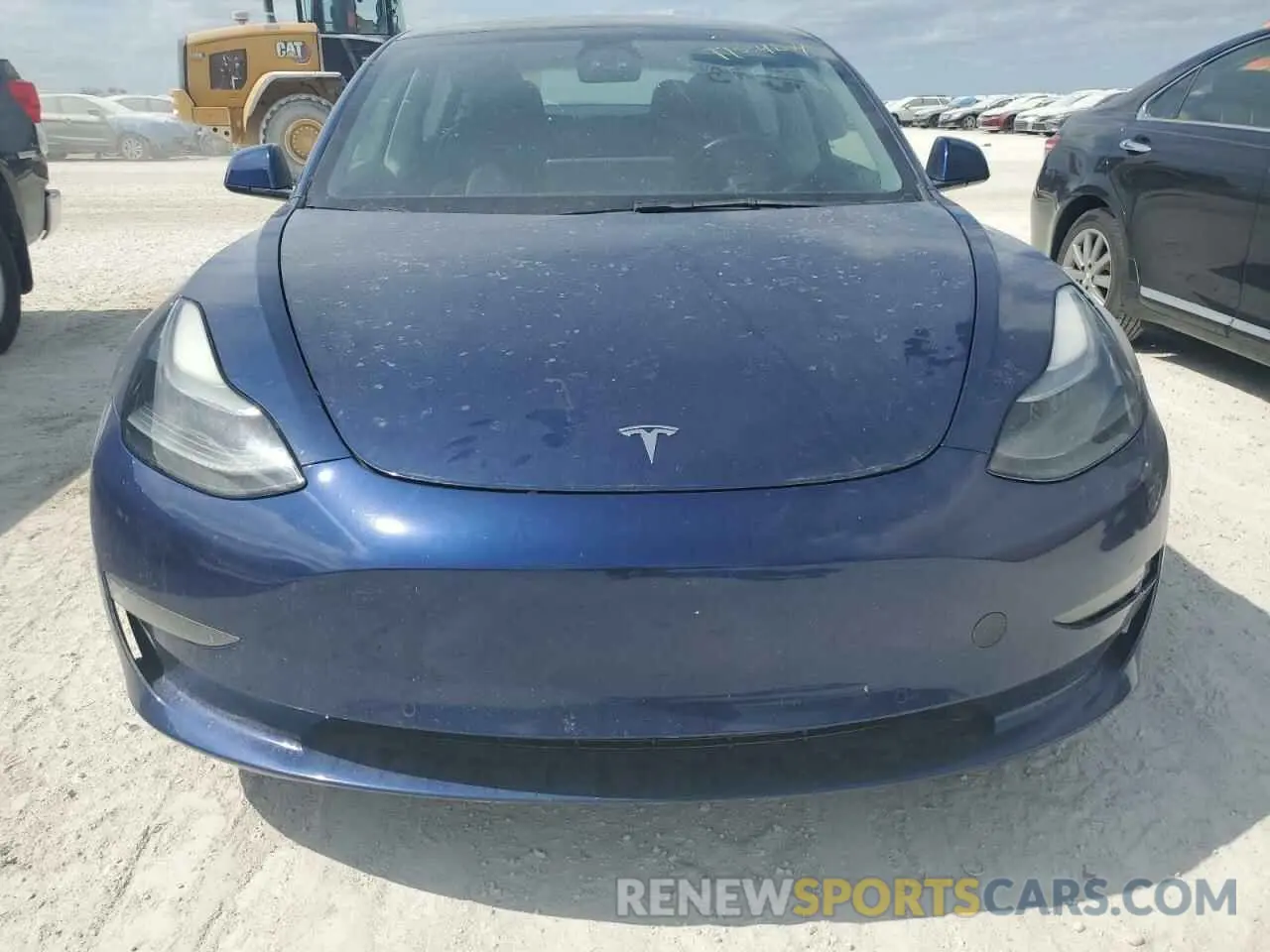 5 fotografías del automóvil dañado 5YJ3E1EA6NF189333 TESLA MODEL 3 2022