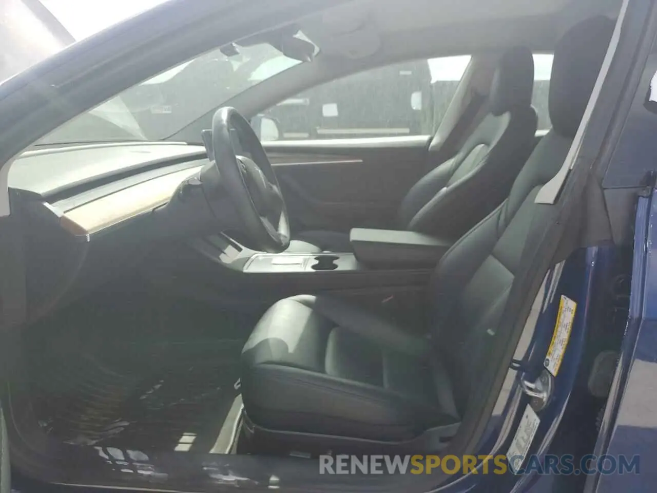 7 fotografías del automóvil dañado 5YJ3E1EA6NF189333 TESLA MODEL 3 2022