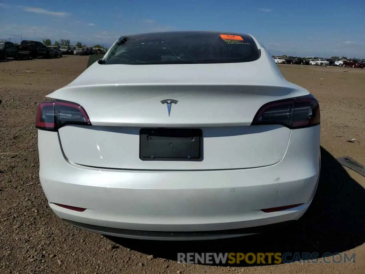 6 fotografías del automóvil dañado 5YJ3E1EA6NF191258 TESLA MODEL 3 2022