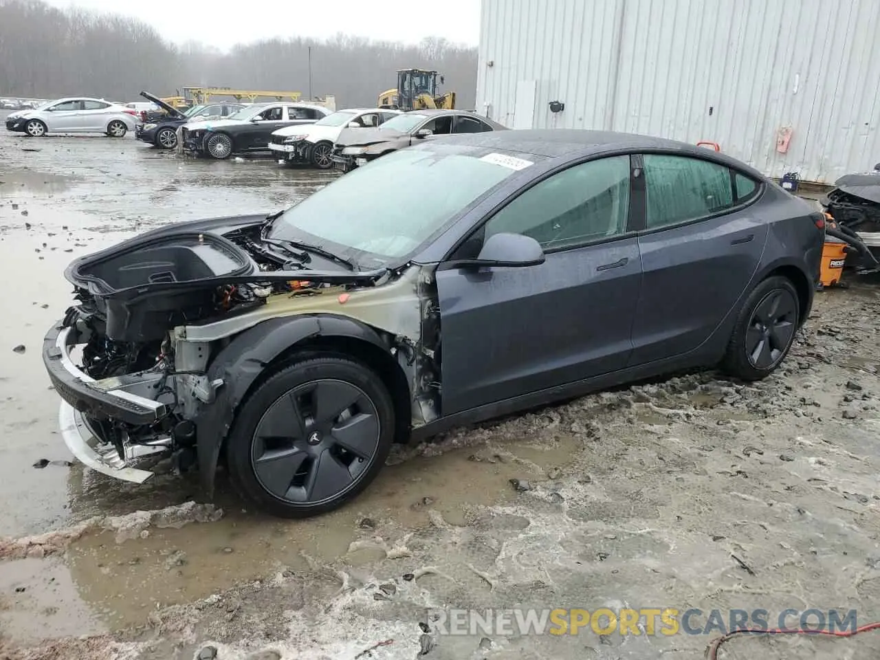 1 fotografías del automóvil dañado 5YJ3E1EA6NF197819 TESLA MODEL 3 2022