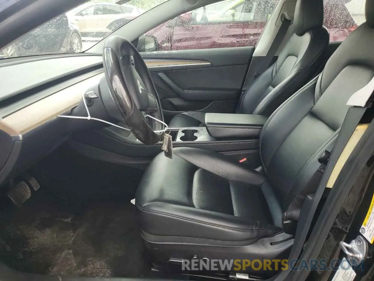 7 fotografías del automóvil dañado 5YJ3E1EA6NF287553 TESLA MODEL 3 2022