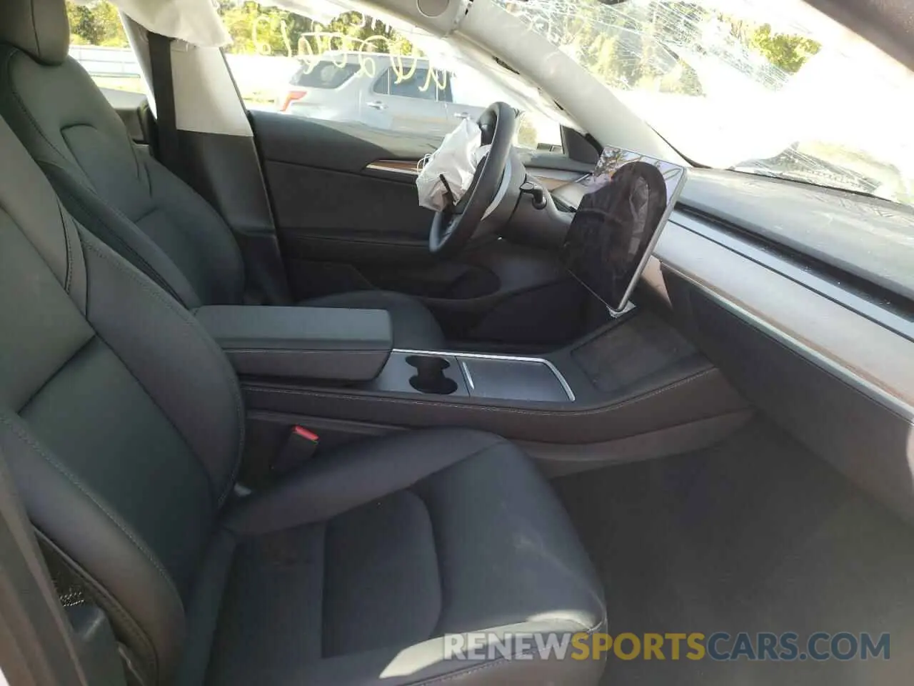 5 fotografías del automóvil dañado 5YJ3E1EA6NF289075 TESLA MODEL 3 2022