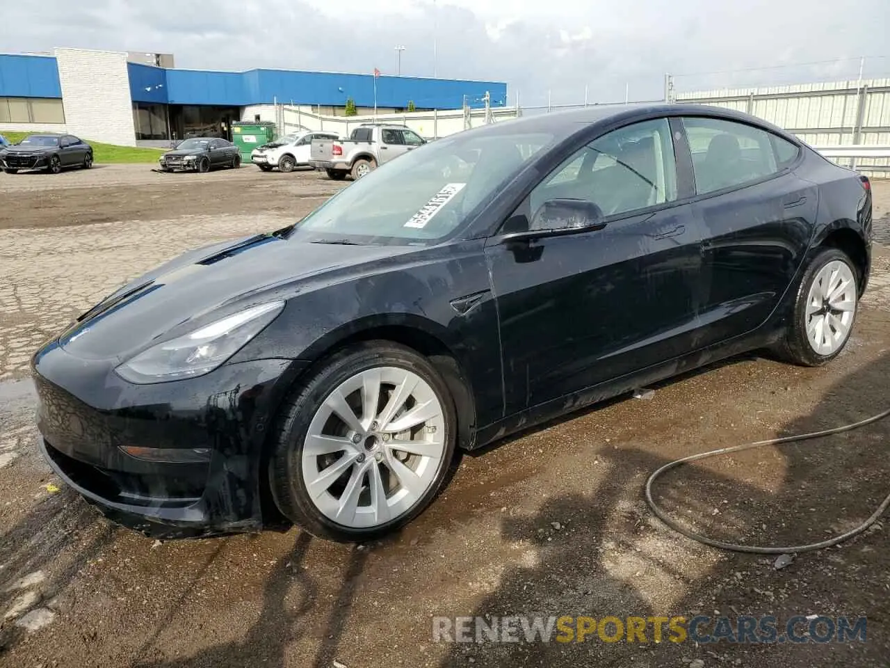 1 fotografías del automóvil dañado 5YJ3E1EA6NF289206 TESLA MODEL 3 2022