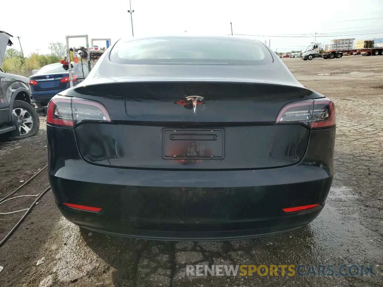 6 fotografías del automóvil dañado 5YJ3E1EA6NF289206 TESLA MODEL 3 2022