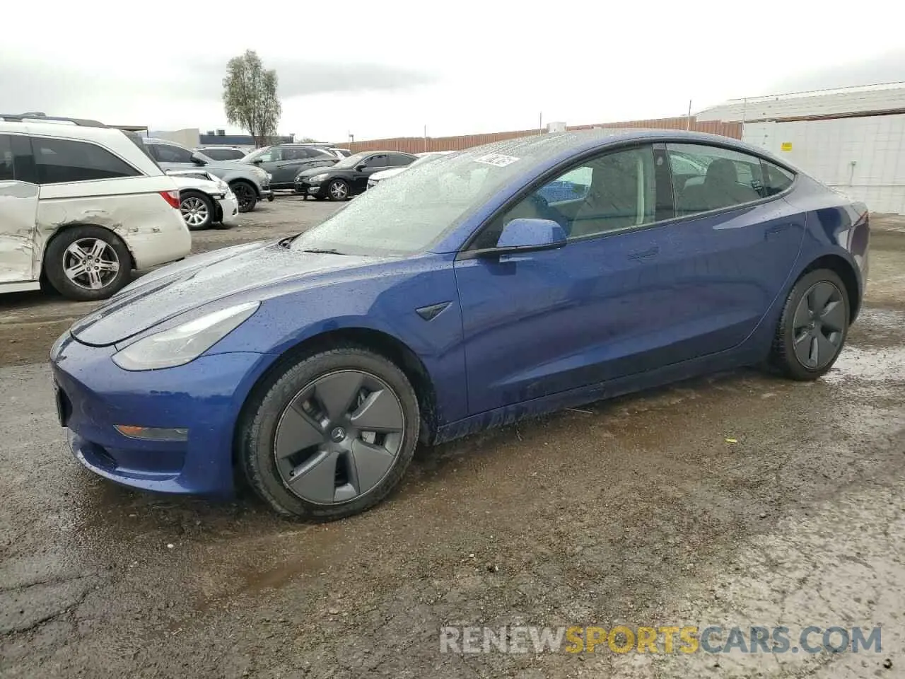 1 fotografías del automóvil dañado 5YJ3E1EA6NF291246 TESLA MODEL 3 2022