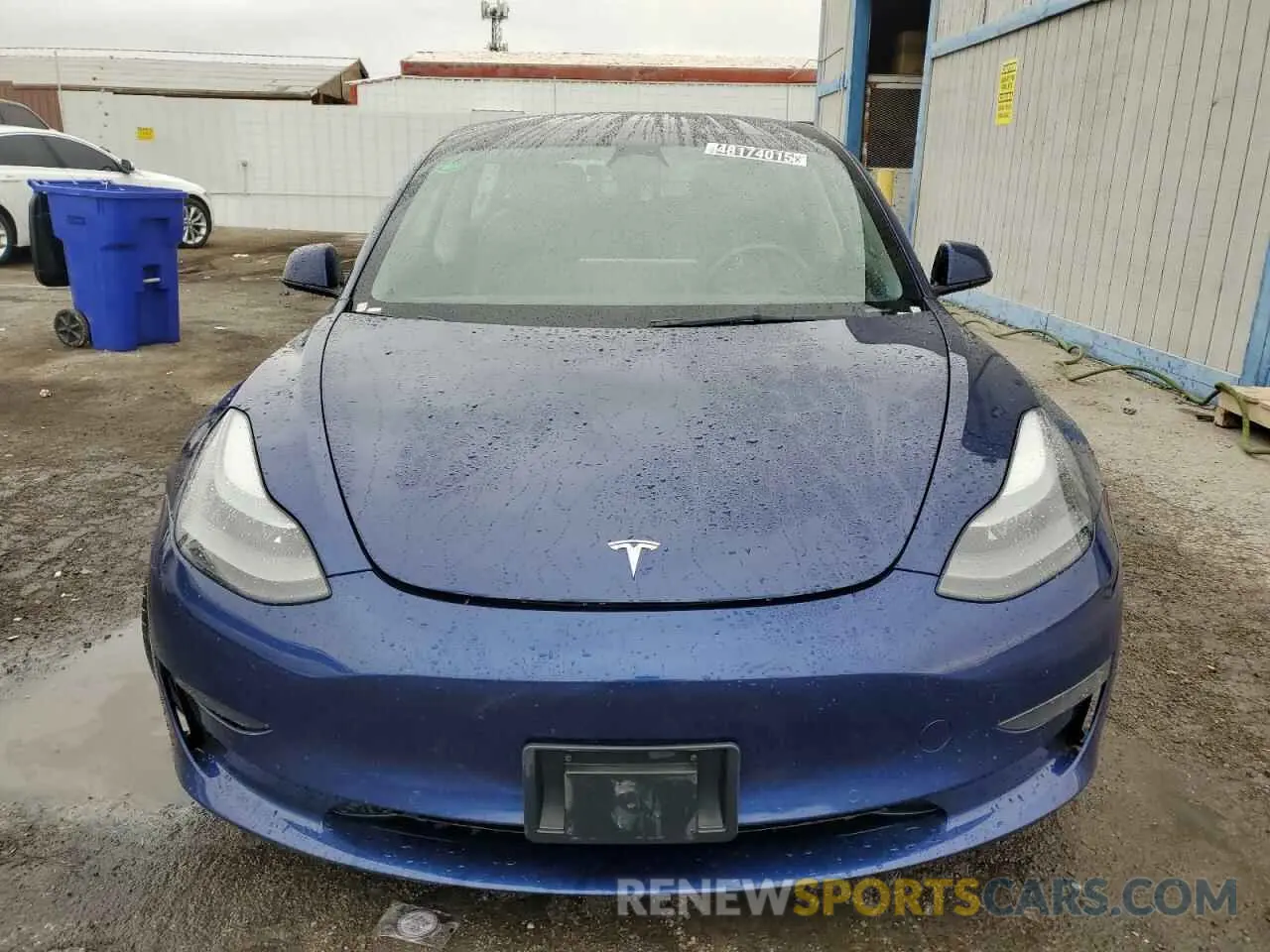 5 fotografías del automóvil dañado 5YJ3E1EA6NF291246 TESLA MODEL 3 2022