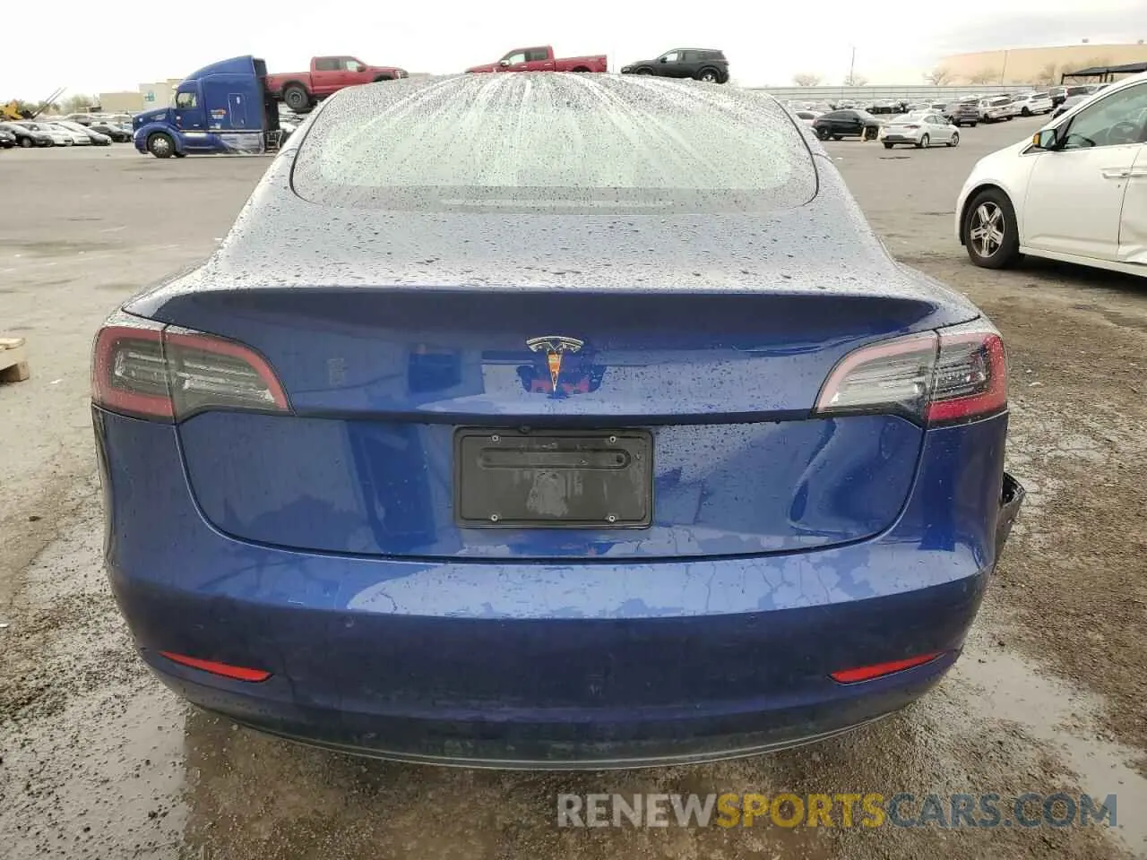 6 fotografías del automóvil dañado 5YJ3E1EA6NF291246 TESLA MODEL 3 2022