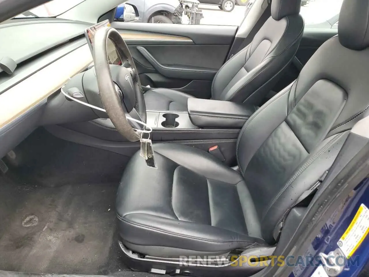 7 fotografías del automóvil dañado 5YJ3E1EA6NF291246 TESLA MODEL 3 2022