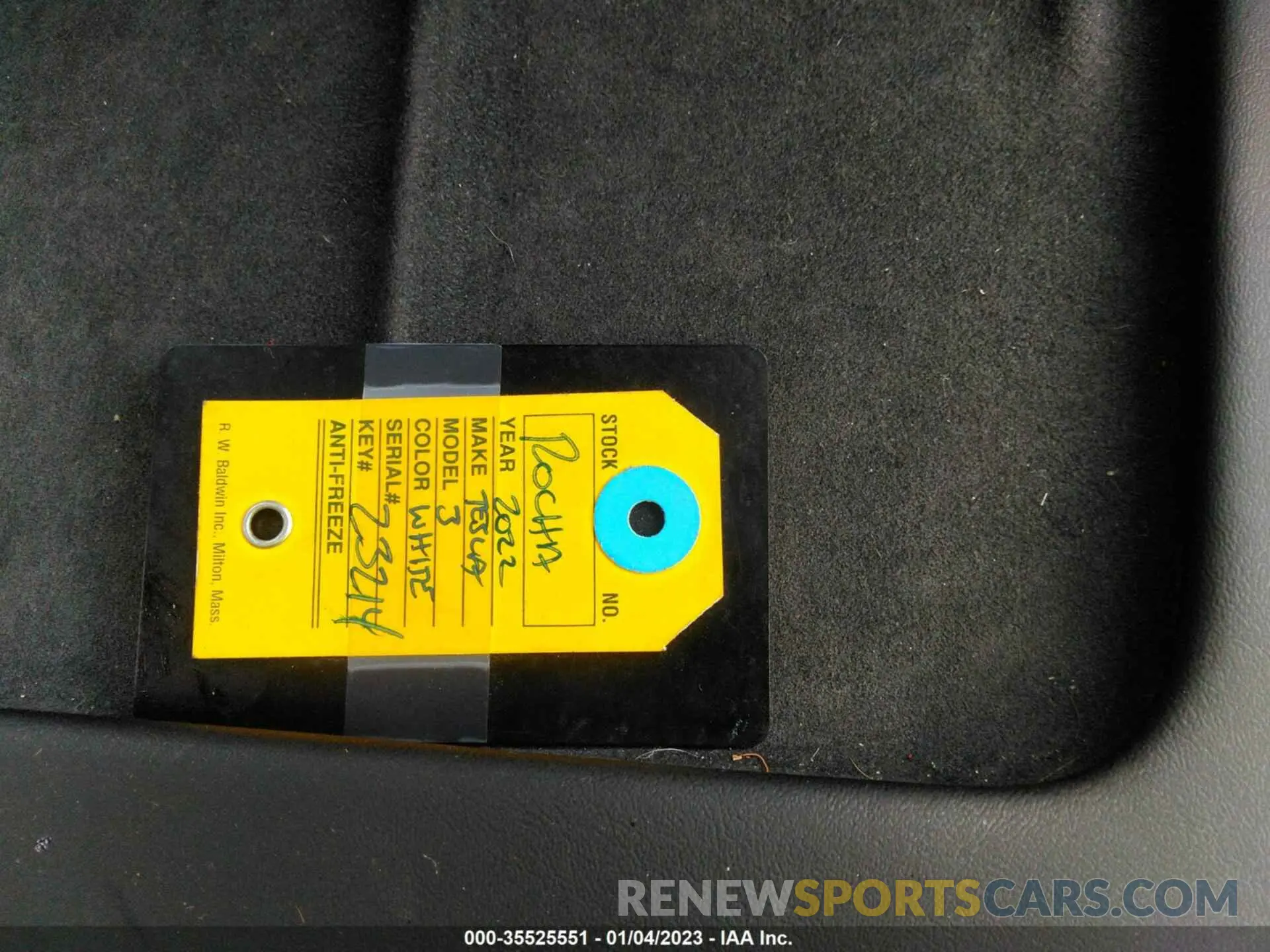 11 fotografías del automóvil dañado 5YJ3E1EA6NF295748 TESLA MODEL 3 2022