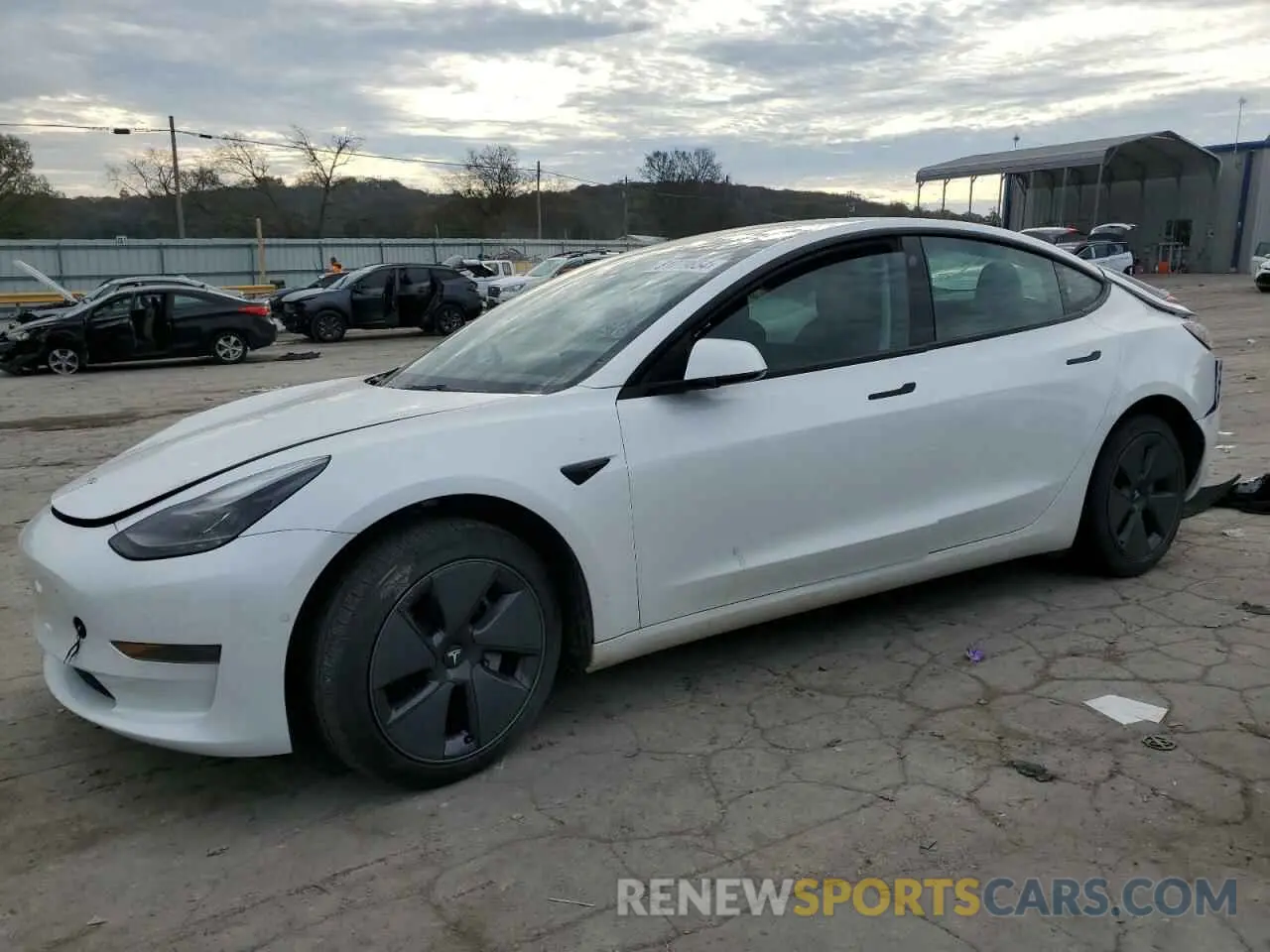 1 fotografías del automóvil dañado 5YJ3E1EA6NF302133 TESLA MODEL 3 2022