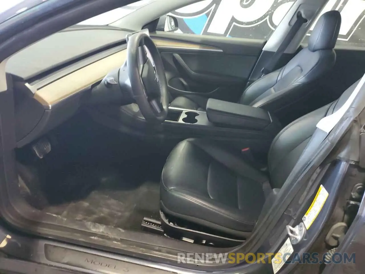 7 fotografías del automóvil dañado 5YJ3E1EA6NF304447 TESLA MODEL 3 2022