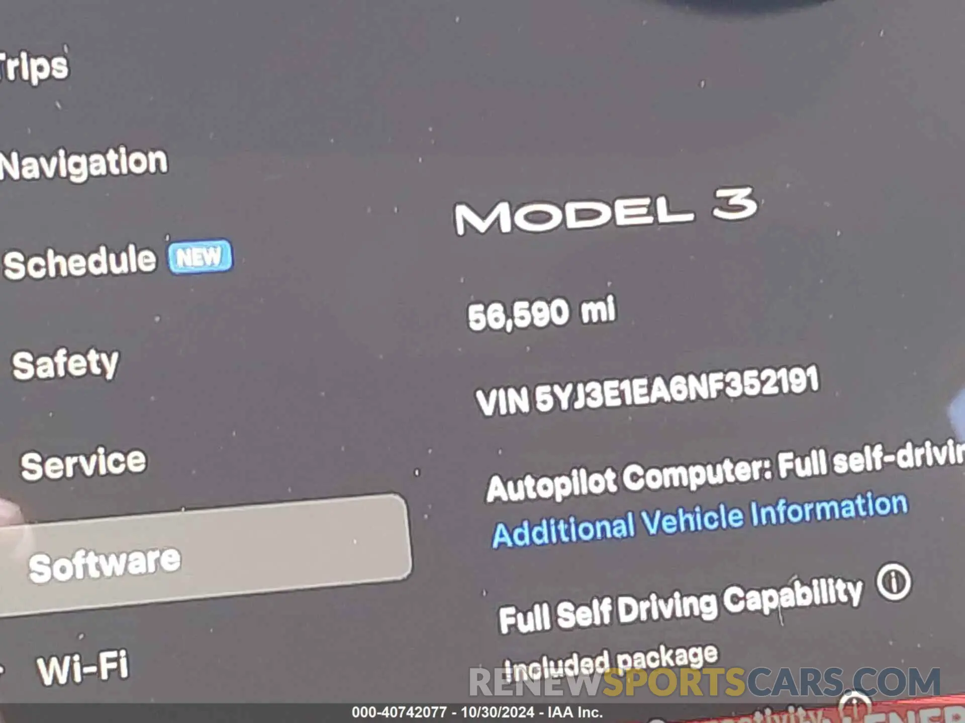 14 fotografías del automóvil dañado 5YJ3E1EA6NF352191 TESLA MODEL 3 2022