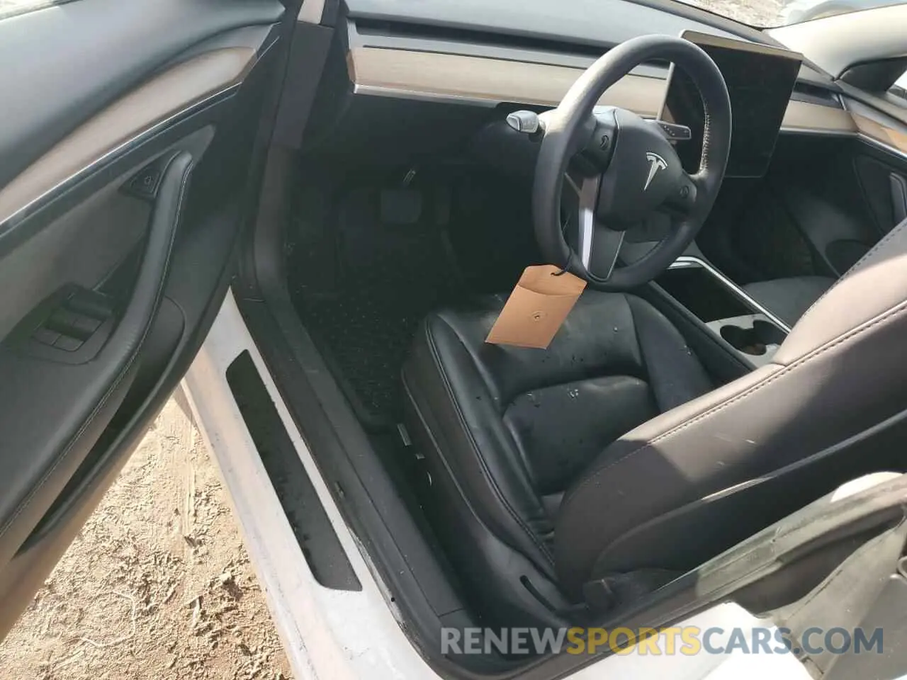 8 fotografías del automóvil dañado 5YJ3E1EA6NF368696 TESLA MODEL 3 2022