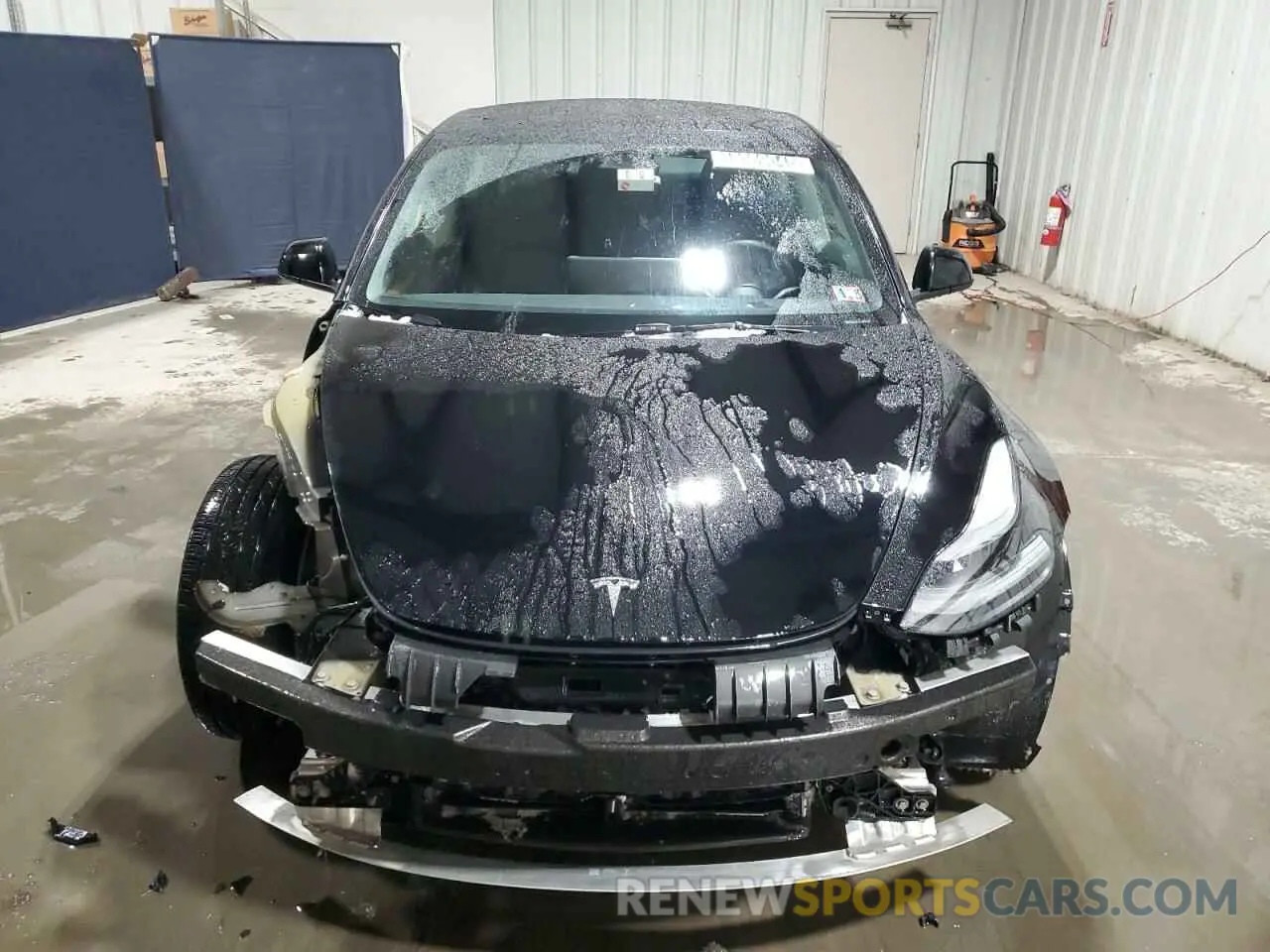 5 fotografías del automóvil dañado 5YJ3E1EA6NF369055 TESLA MODEL 3 2022