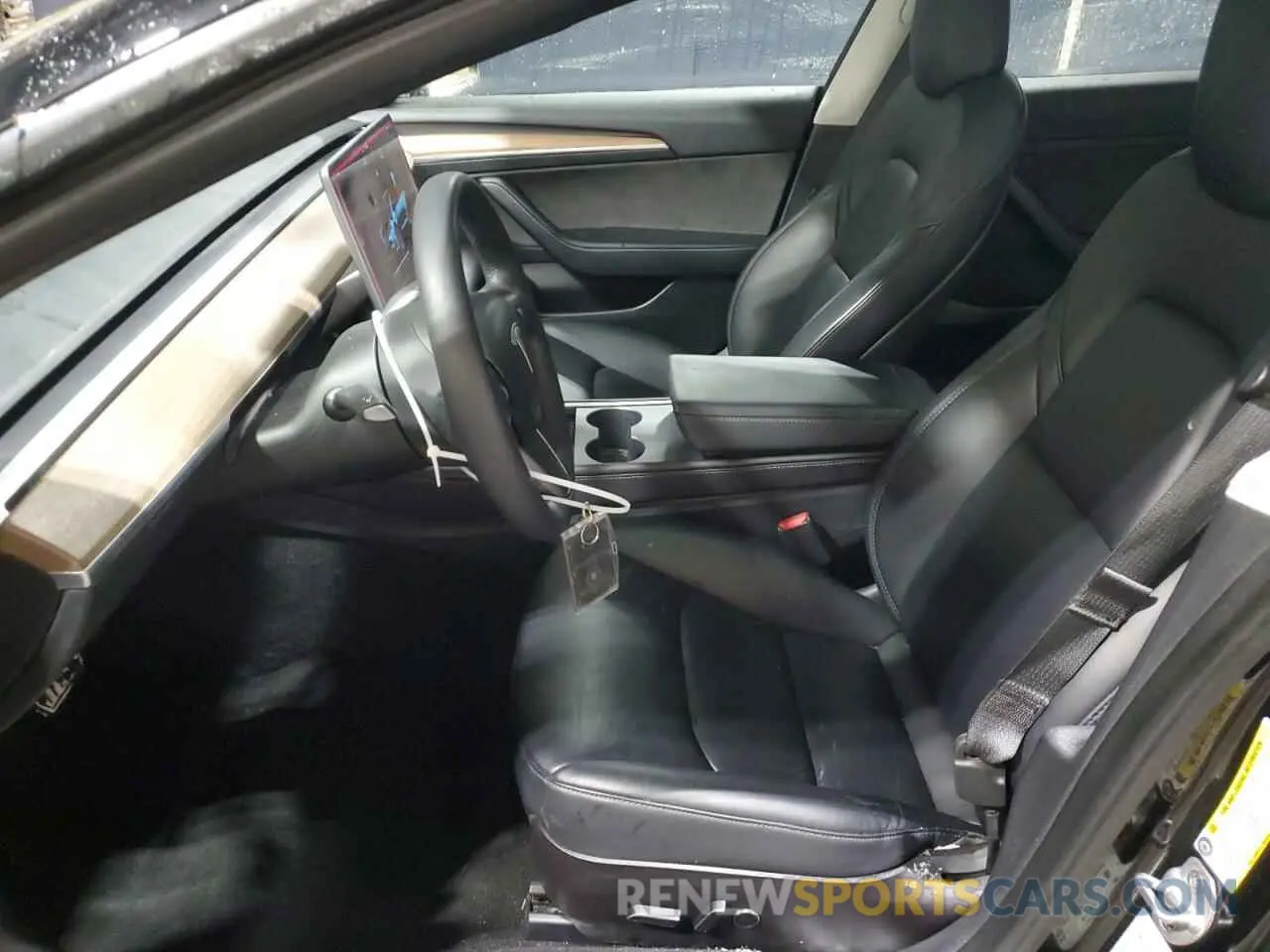 7 fotografías del automóvil dañado 5YJ3E1EA6NF369055 TESLA MODEL 3 2022