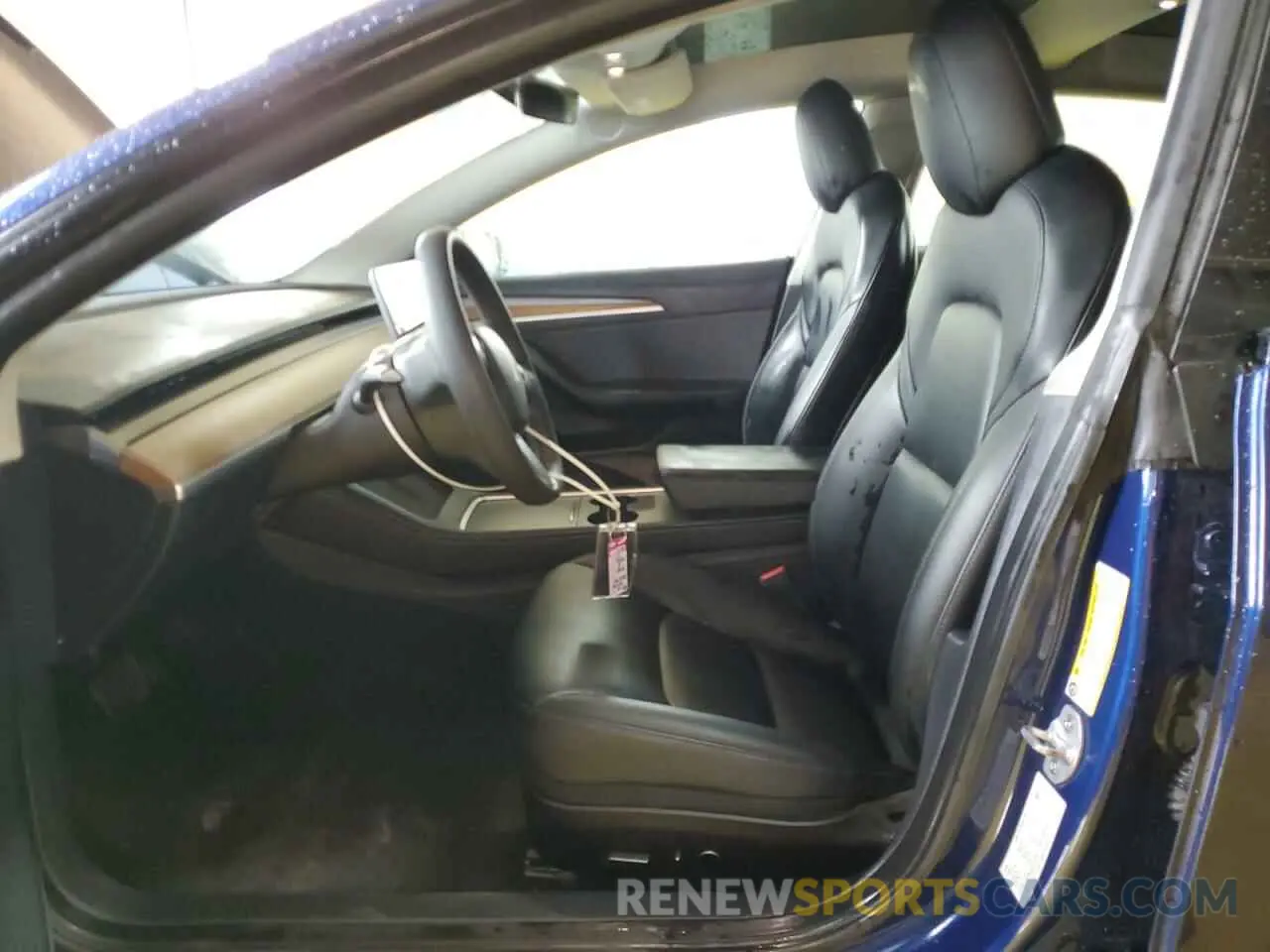 7 fotografías del automóvil dañado 5YJ3E1EA6NF369198 TESLA MODEL 3 2022