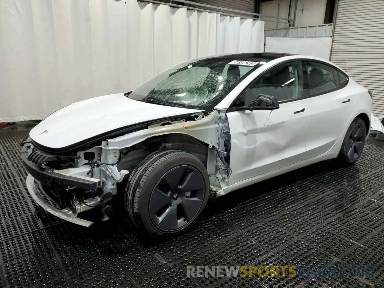 1 fotografías del automóvil dañado 5YJ3E1EA6NF370092 TESLA MODEL 3 2022