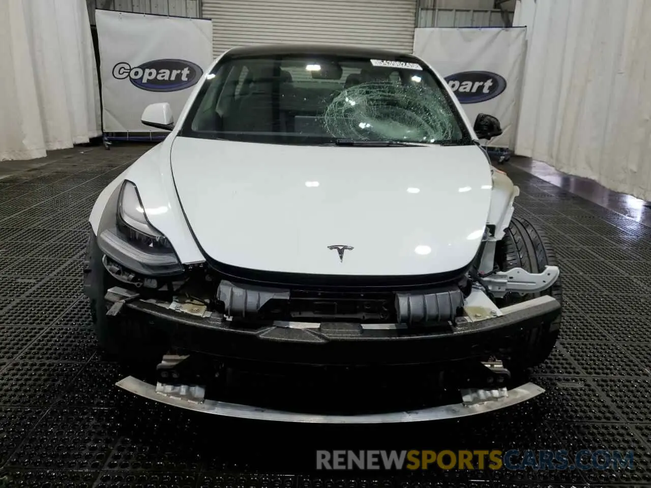 5 fotografías del automóvil dañado 5YJ3E1EA6NF370092 TESLA MODEL 3 2022