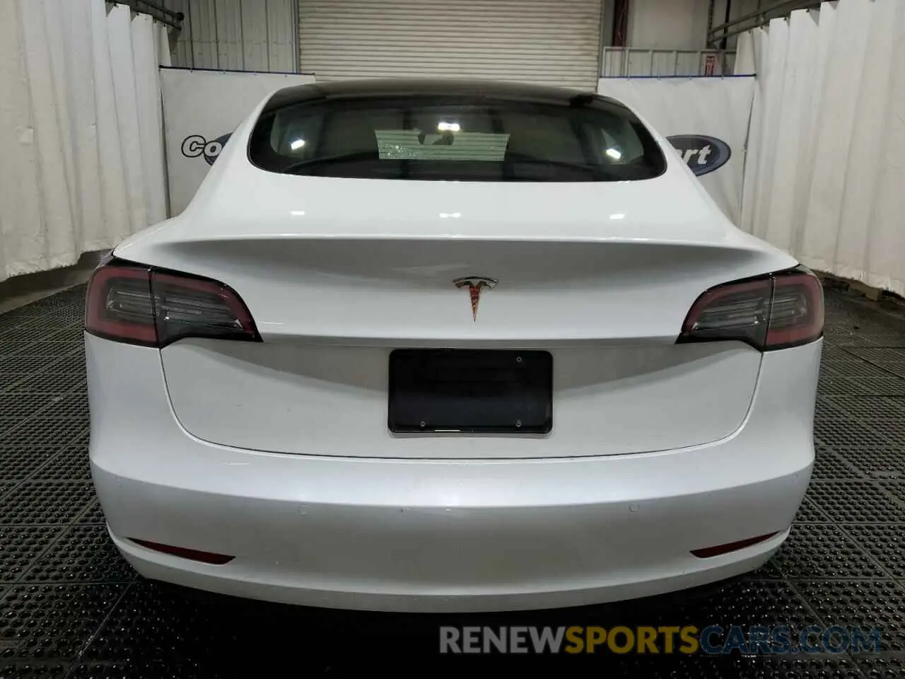 6 fotografías del automóvil dañado 5YJ3E1EA6NF370092 TESLA MODEL 3 2022
