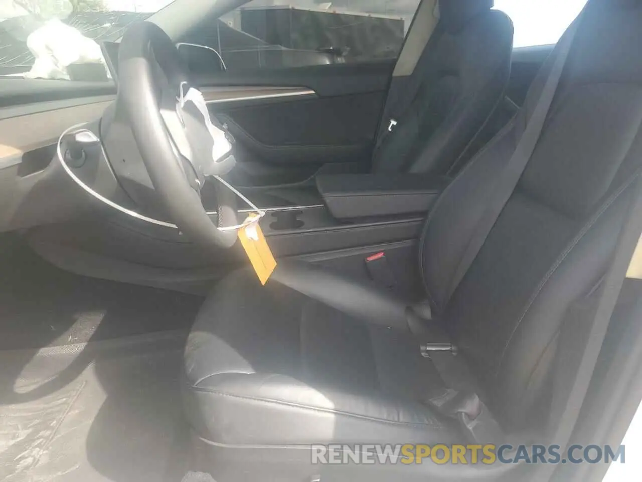 7 fotografías del automóvil dañado 5YJ3E1EA6NF370867 TESLA MODEL 3 2022