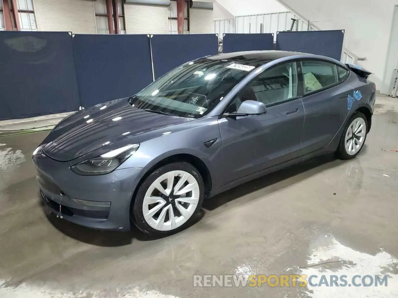 1 fotografías del automóvil dañado 5YJ3E1EA6NF371484 TESLA MODEL 3 2022
