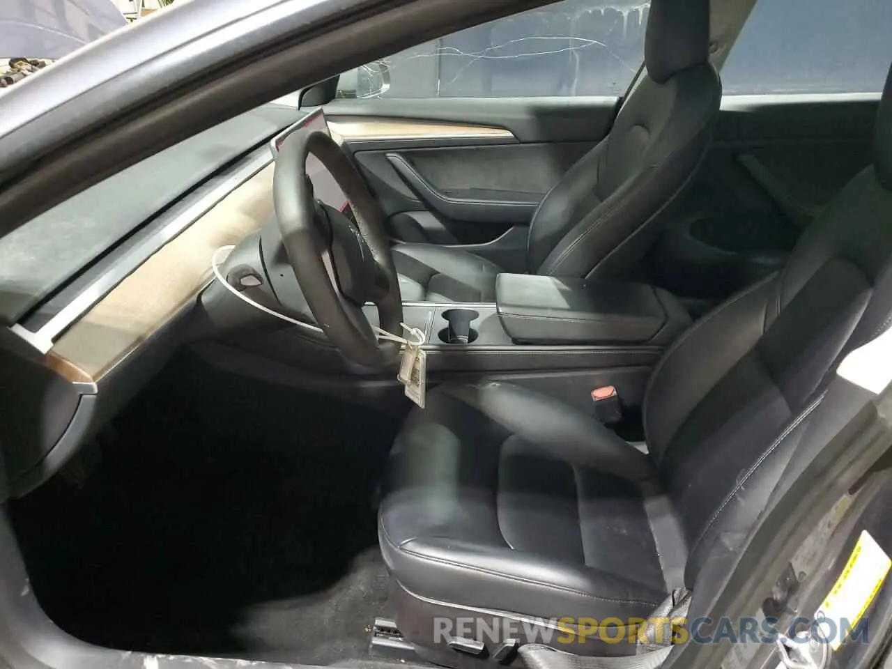 7 fotografías del automóvil dañado 5YJ3E1EA6NF371484 TESLA MODEL 3 2022