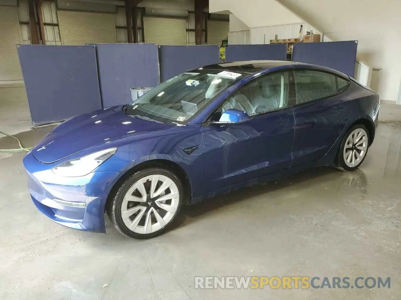 1 fotografías del automóvil dañado 5YJ3E1EA6NF371923 TESLA MODEL 3 2022